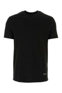 Maglietta in cotone nero jil sander