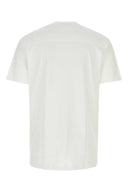Maglietta in cotone bianco jil sander