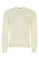 Jil Sander Ivory Wool Sweater