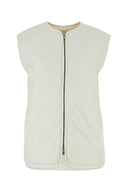 Jil Sander White Polyester Down Jacket