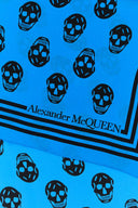 Alexander Mcqueen Printed Satin Foulard