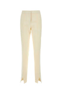 Jil Sander Ivory Viscose Miscela Pant