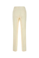 Jil Sander Ivory Viscose Miscela Pant