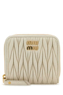 Miu Miu 白色纳帕皮钱包