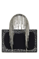 Kara Black Nappa Lederhandtasche