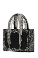 Kara Black Nappa Lederhandtasche