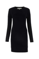 Lemaire schwarzes Baumwollkleid