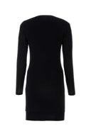 Lemaire schwarzes Baumwollkleid