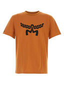 Mcm Caramel Cotton T Shirt