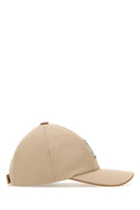 Max Mara Sand Cotton Libero Baseball Cap