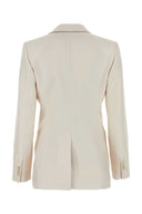 Max Mara Ivory Duchesse Avoriaz Blazer