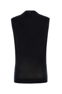 Sportmax Black Wool Blend Odissea Top