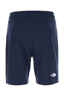 The North Face Navy Blue Cotton Bermuda Shorts