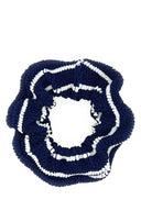 Hunza G Two Tone Fabric Scrunchie