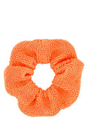 Hunza G Orange Stoff Scrunchie