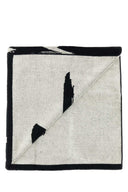 Yohji Yamamoto Black Terry Stoff Duschtuch