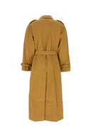VETEMENTS CAMEL COTON IL TRINCH Oversize