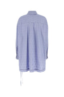 The Attico Embroidered Cotton Oversize Shirt
