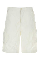 Zehn c weiße Nylon -Bermuda -Shorts