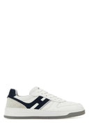 Hogan White Leather H630 Sneakers