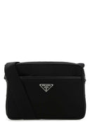 Prada 블랙 Re 나일론 크로스바디 백