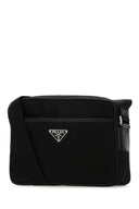 Prada 블랙 Re 나일론 크로스바디 백