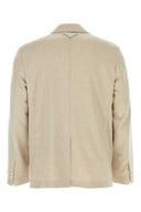 Prada Melange Sand Cashmere Blazer