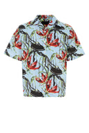 Prada Printed Poplin Shirt
