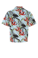 Prada Printed Poplin Shirt