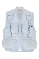 Giubbotto poplin ricamato Prada