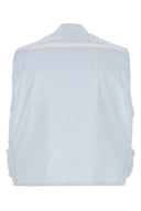 Giubbotto poplin ricamato Prada