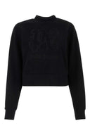 Sudadera de algodón negro de Palm Angels