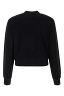 Sudadera de algodón negro de Palm Angels