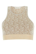 Palm Angels Embroidered Viscose Blend Top