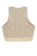 Palm Angels Embroidered Viscose Blend Top
