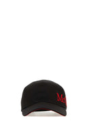 Alexander McQueen Black Cotton Baseballhut