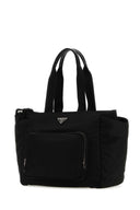 Prada Black Nylon购物袋