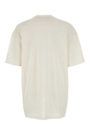 Prada Elfenbein Trikot T -Shirt