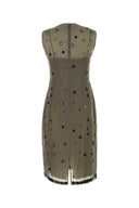 Prada Abito in Organza Tortora