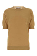 Prada Camel Cashmere Pullover