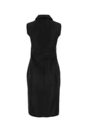 Prada Black Faille Kleid