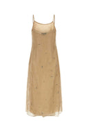 Prada Beige Organza Dress