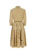 Prada Beige Baumwollhemdkleid