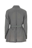 Prada Grey Mohair Blend Blazer