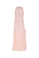 JW Anderson hellrosa Satinkleid