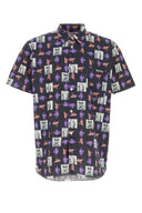 Comme Des Garcons Printed Poplin Shirt