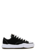 Maison Mihara Yasuhiro Black Canvas Sneakers