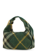 Bolso de nylon mini peg burberry bordado