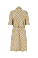 Burberry Embroidered Cotton Shirt Dress