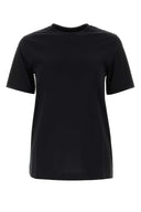 Camiseta de algodón negro de Burberry